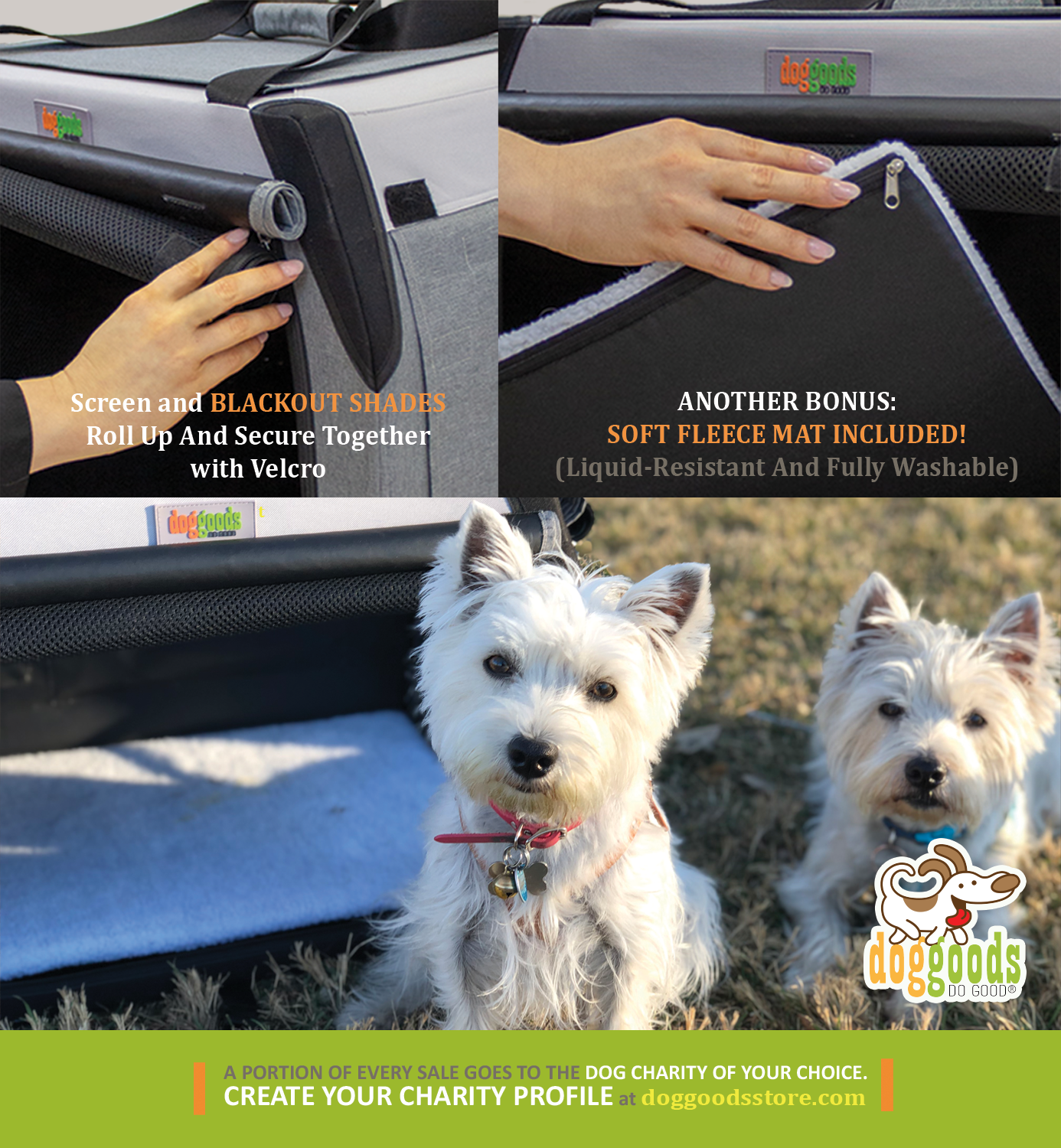 The Foldable Travel Dog Crate By DogGoods