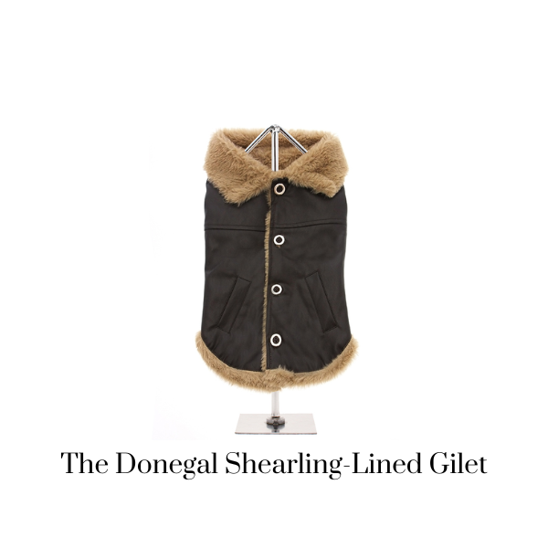 The Donegal Shearling-Lined Dog Gilet