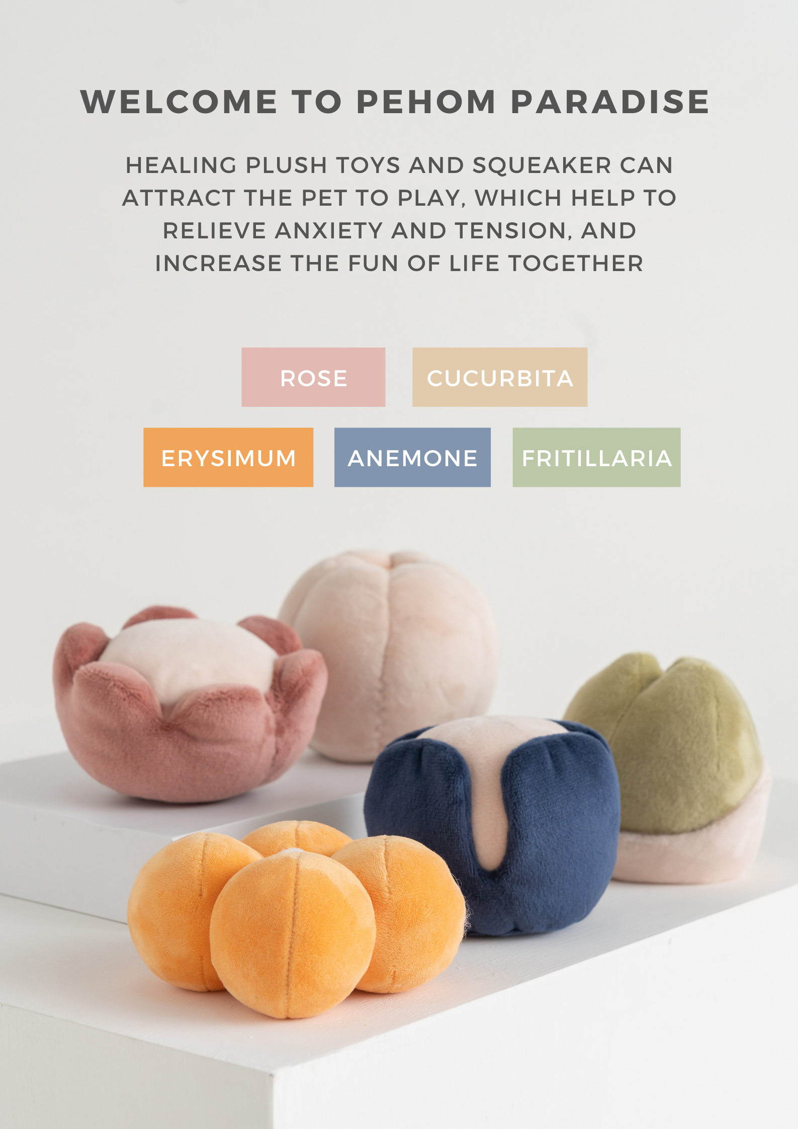 Paradise Pet Toy-Anemone