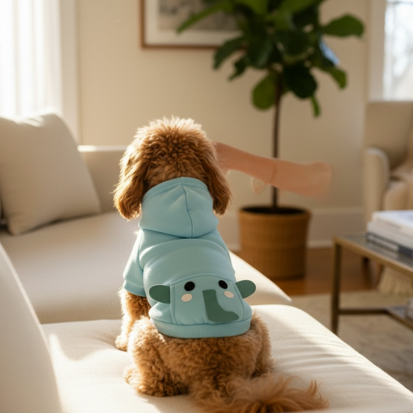 Elephant Dreams Dog Hoodie