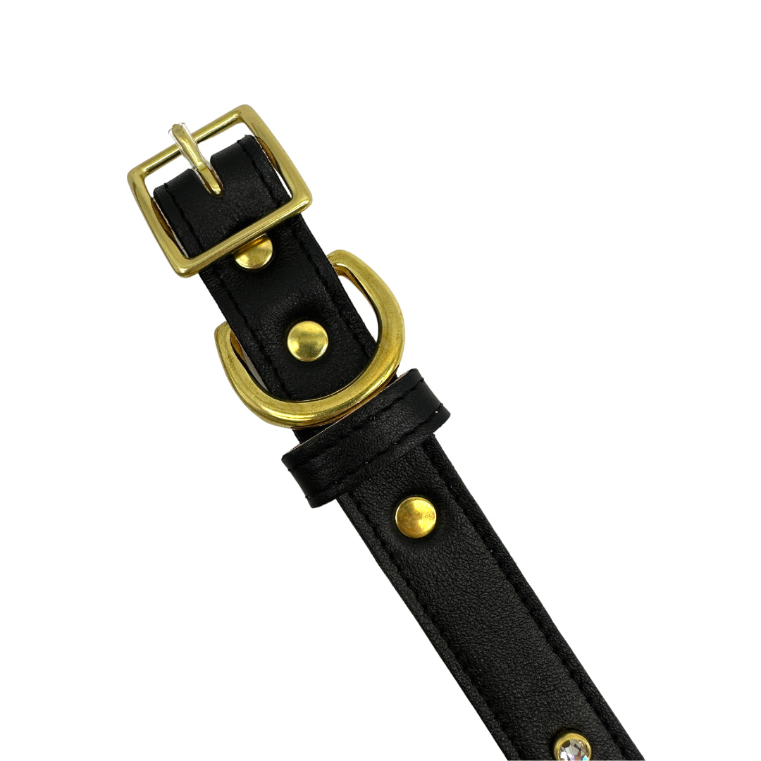 Bonne et Filou – Classic Leather Dog Collar
