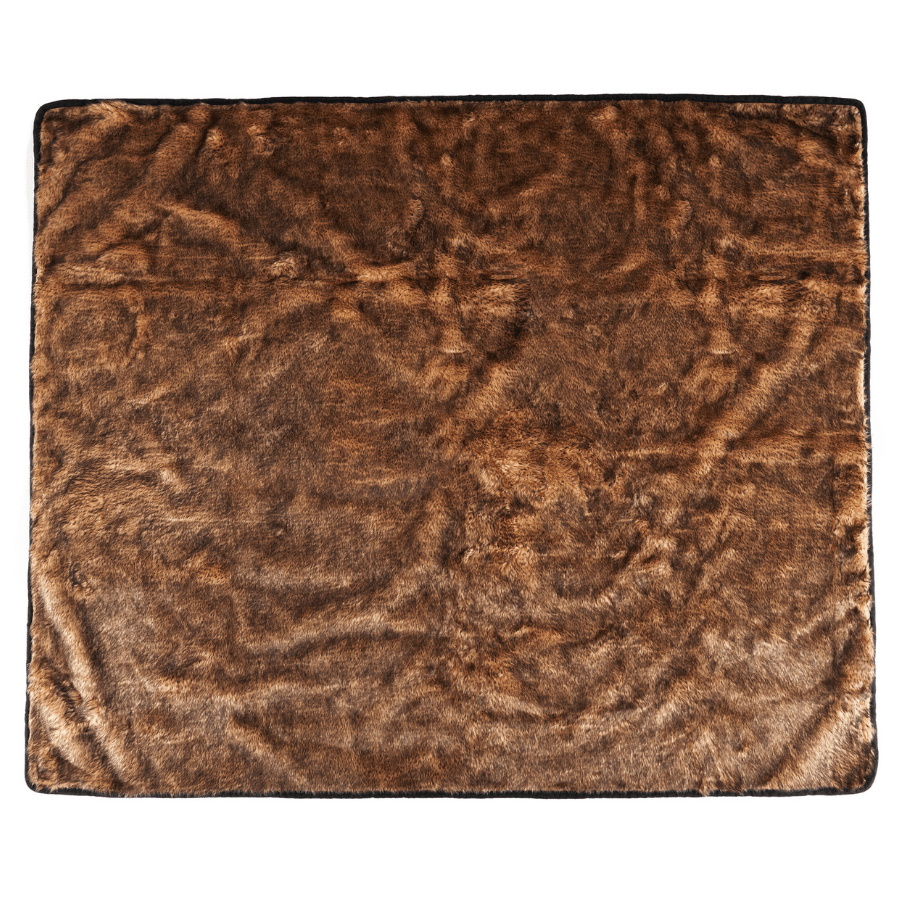 PupProtector Short Fur Waterproof Throw Blanket Sable Tan