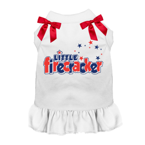 Firecracker Pup Dog Dress or T-Shirt