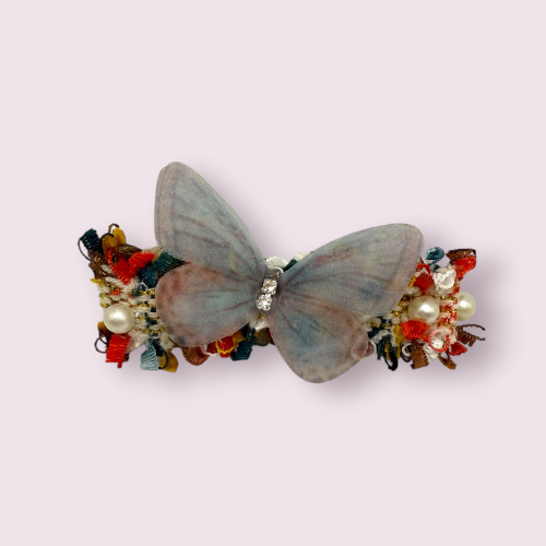 The Mariposa Collection - Tweed Hair Bows