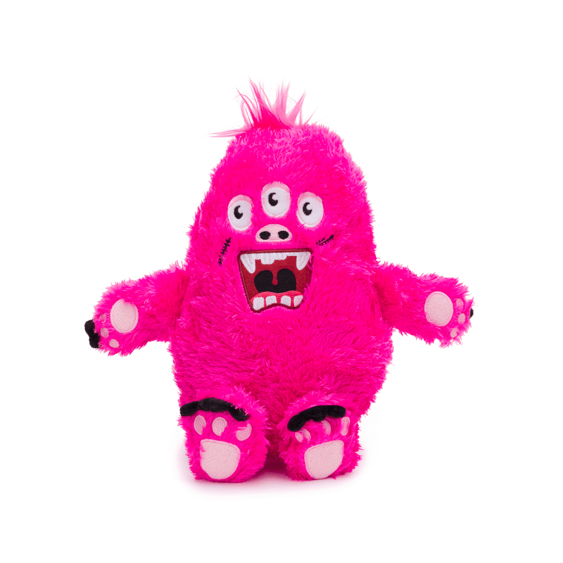 Fluffy Large Pink Monster 
