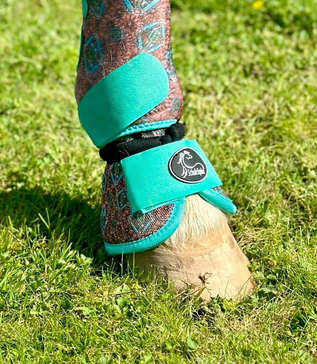 Tooled Cactus Print Bell Boots -2 Pack | HT Animal Supply