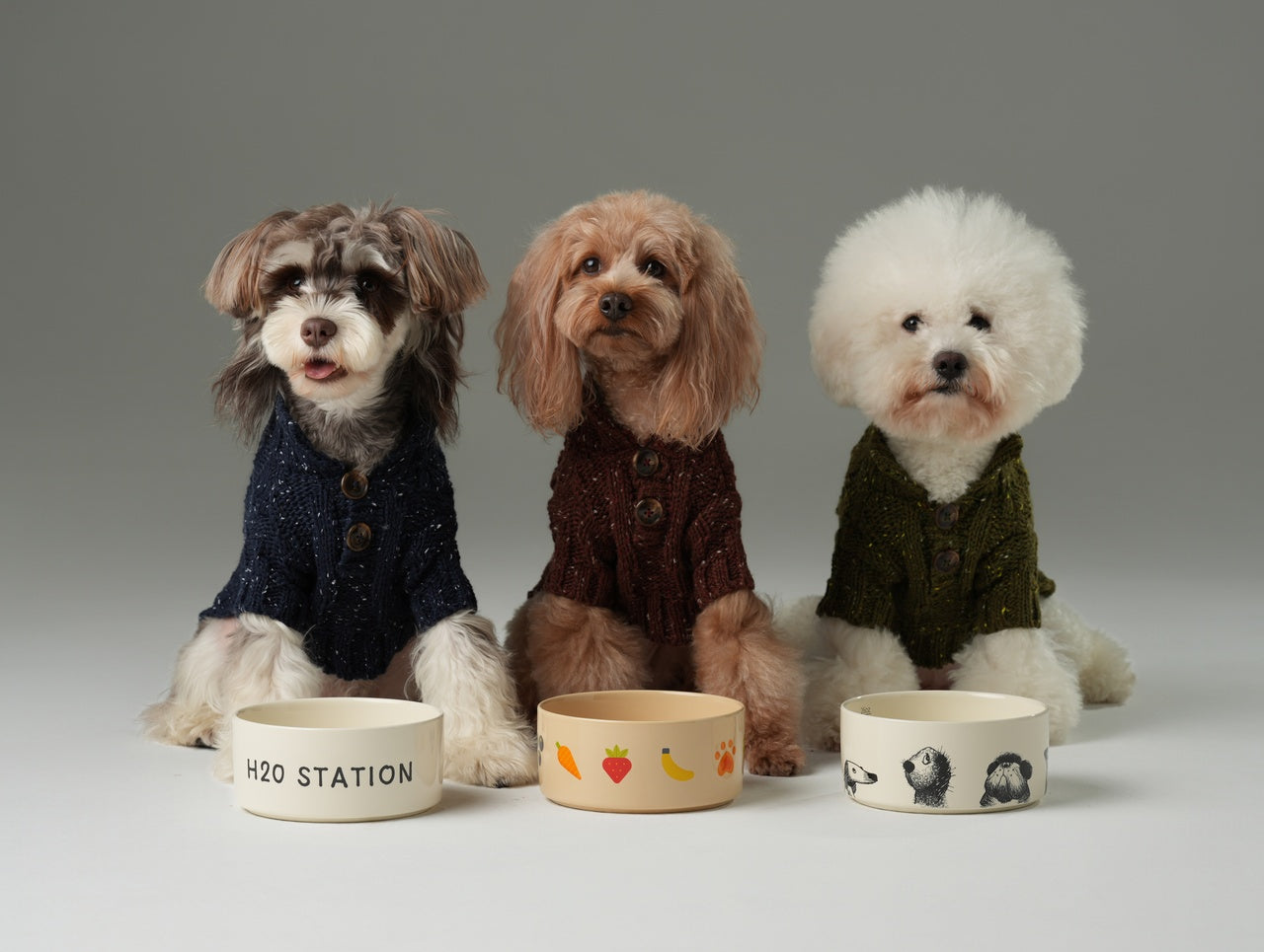 Glacier Pet Sweater-Navy