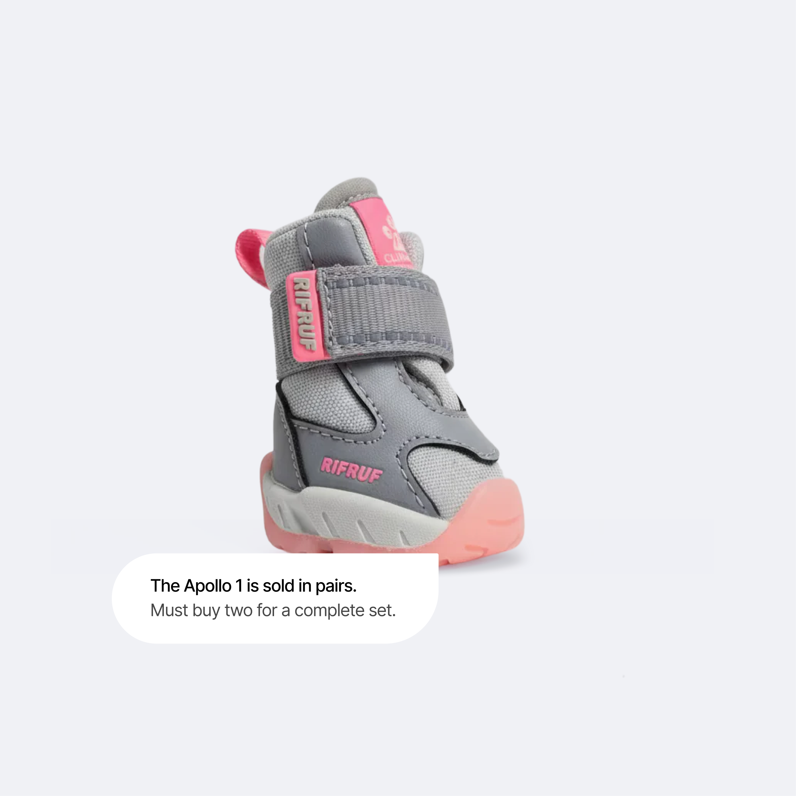 RIFRUF Apollo 1 Waterproof Dog Boots Beef & Broccoli