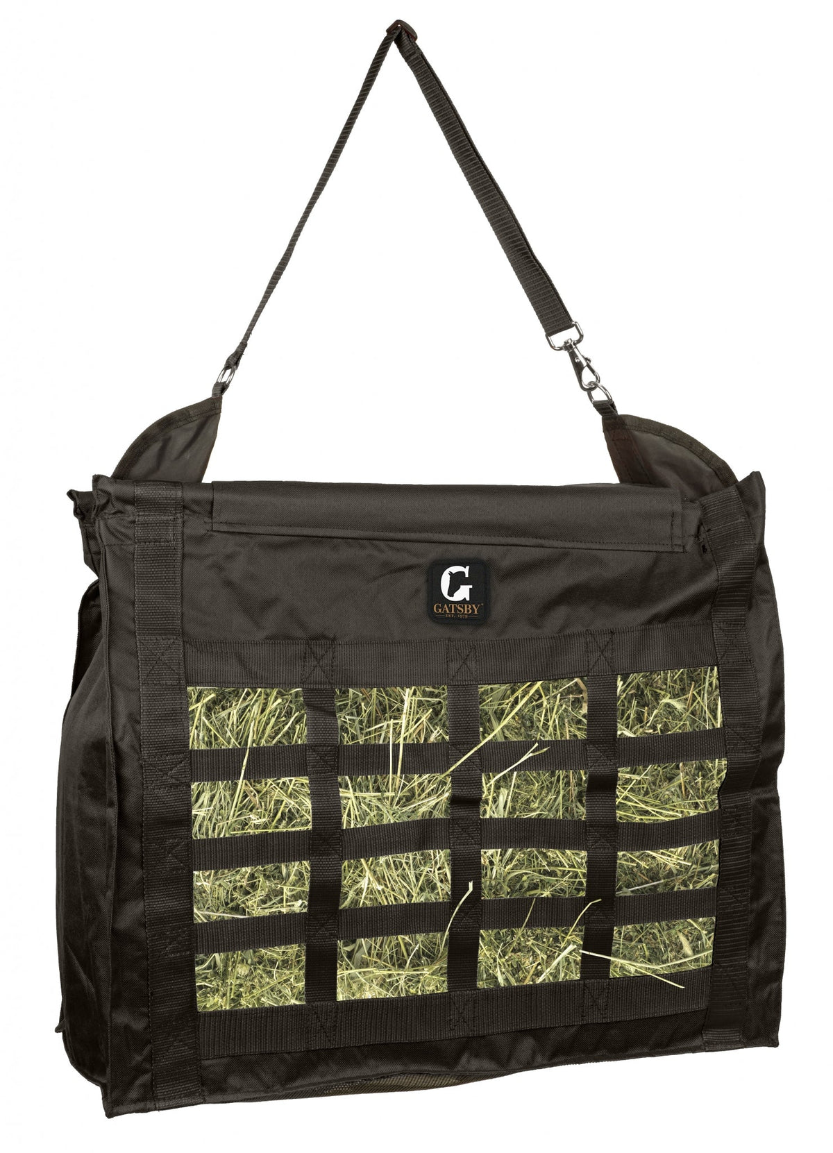 Gatsby Nylon Slow Feed Hay Bag - Black