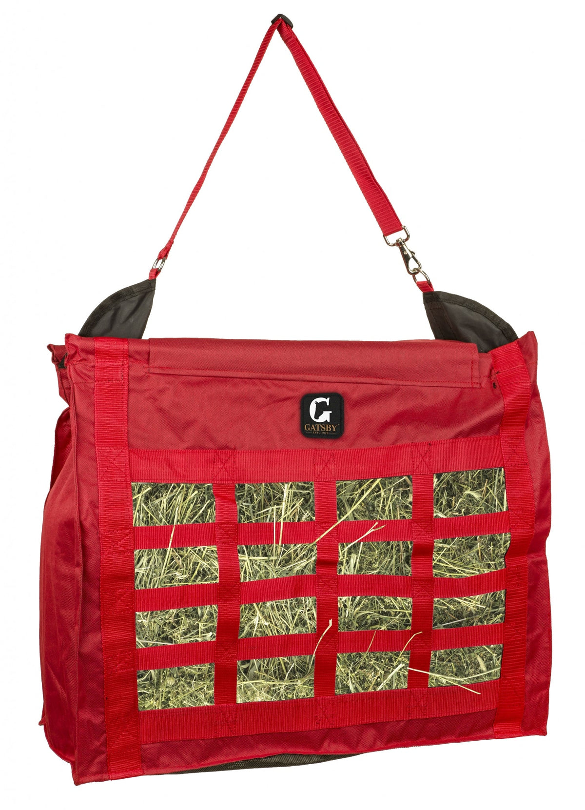 Gatsby Nylon Slow Feed Hay Bag - Red
