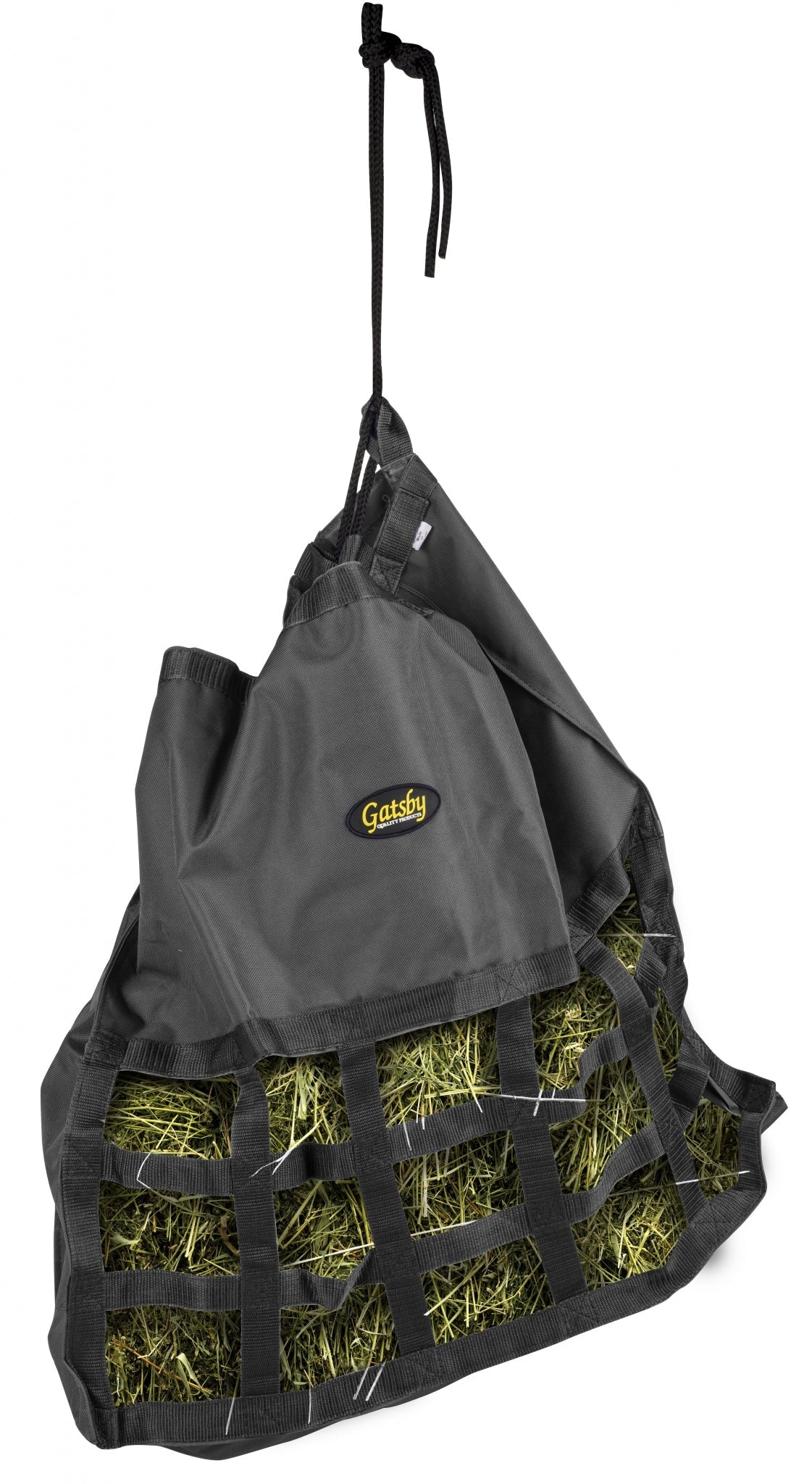 Gatsby Nylon Scratchless Slow Feed Hay Bag - Black