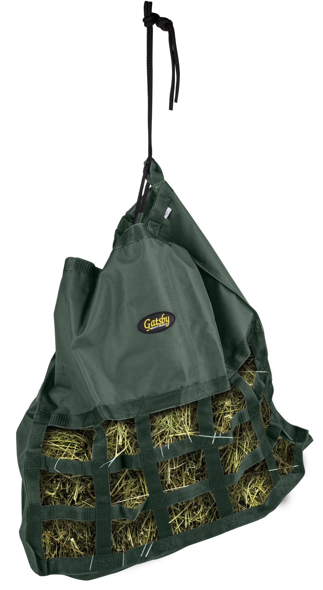 Gatsby Nylon Scratchless Slow Feed Hay Bag - Hunter