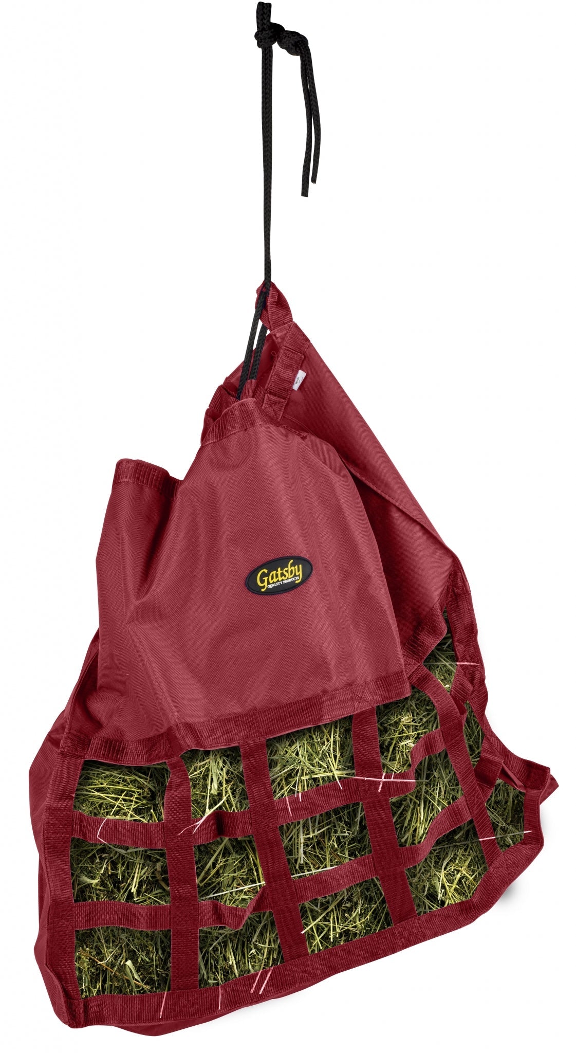 Gatsby Nylon Scratchless Slow Feed Hay Bag - Red