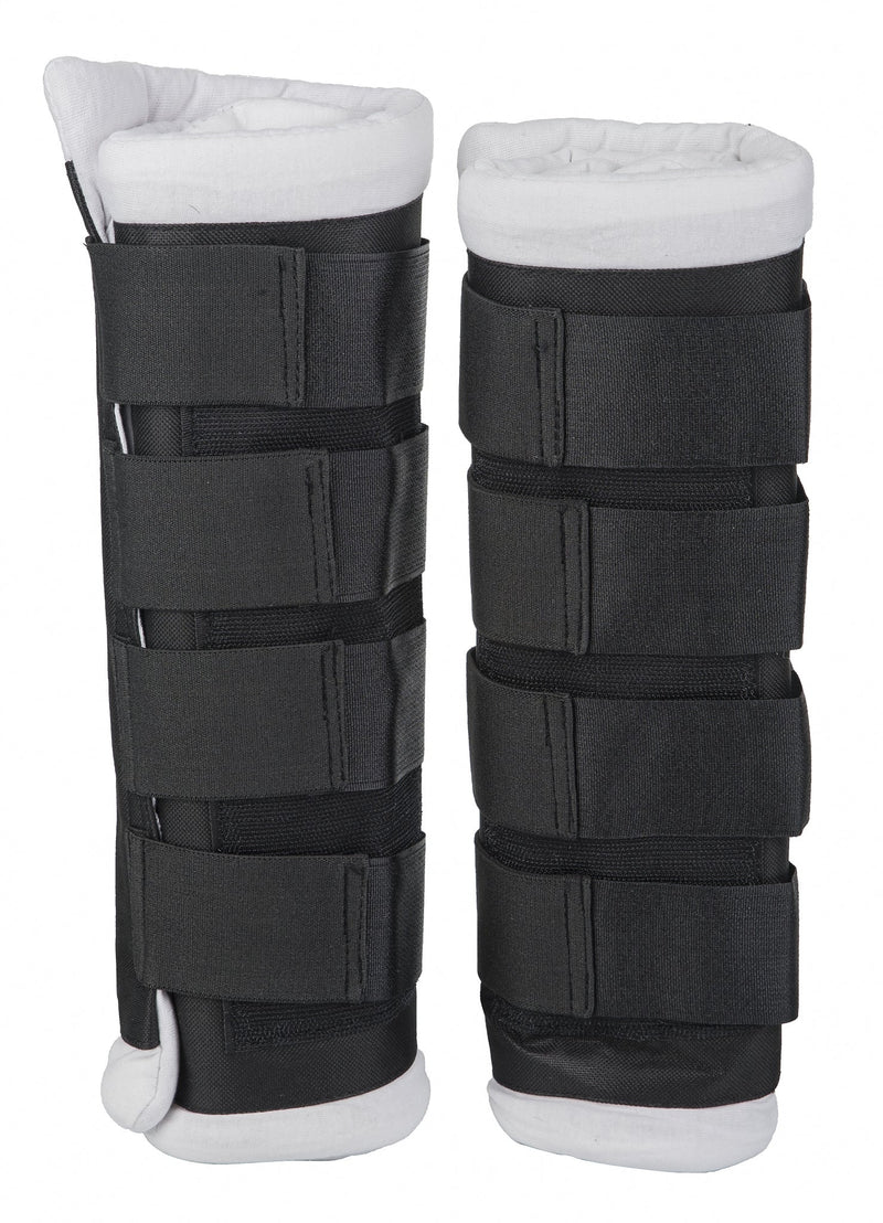 Gatsby Nylon Rapid-Horse Wraps Set of 2 - Black - 14"