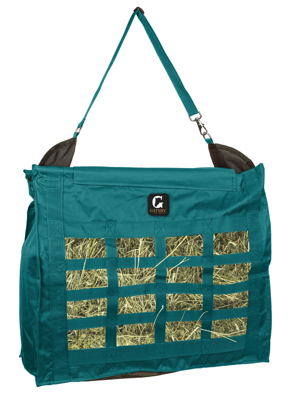 Gatsby Nylon Slow Feed Hay Bag - Turquoise