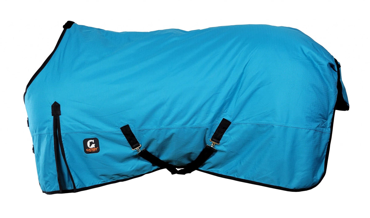 Gatsby Shield 1200D 250g Waterproof Turnout Blanket - Plum/Grey - 75