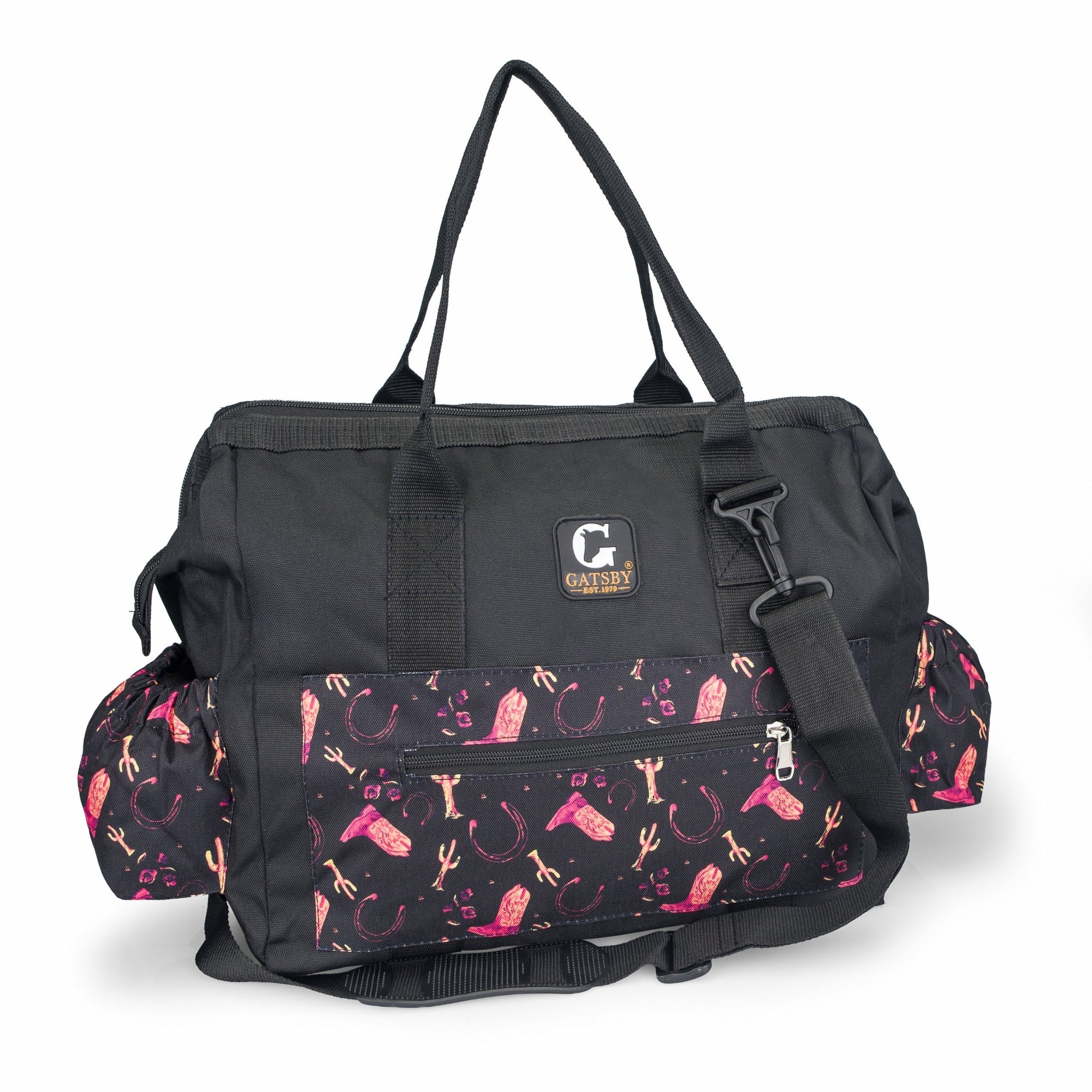 Gatsby Print Nylon Grooming Tote - Lucky Boots