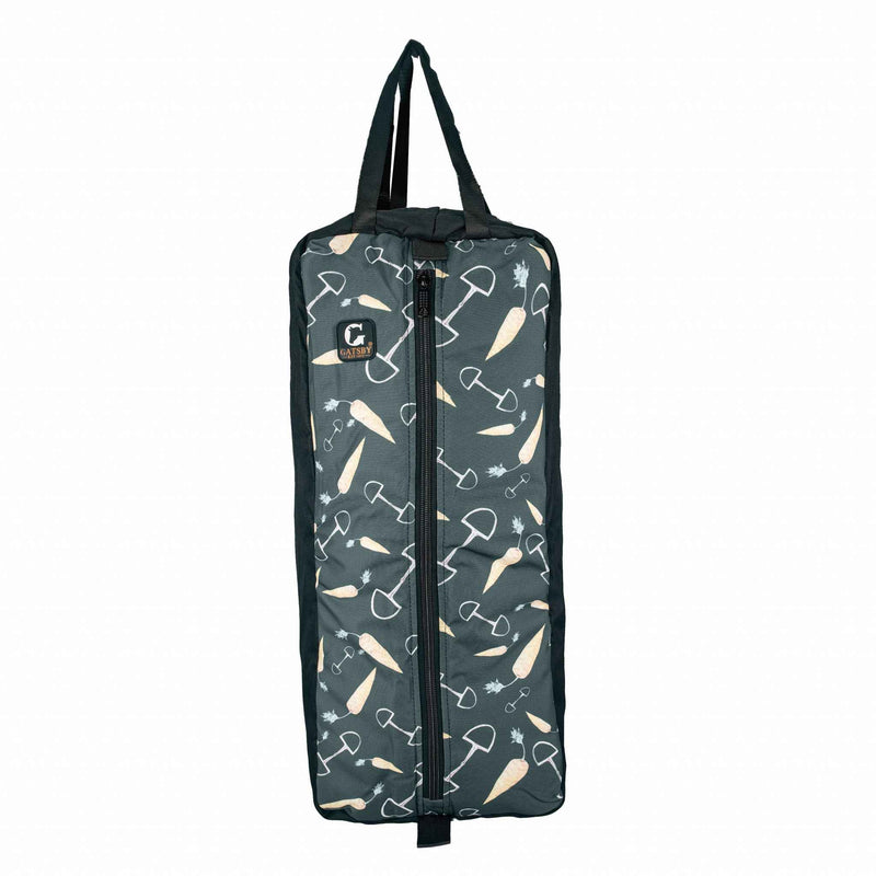 Gatsby Print Nylon Padded Bridle Halter Bag