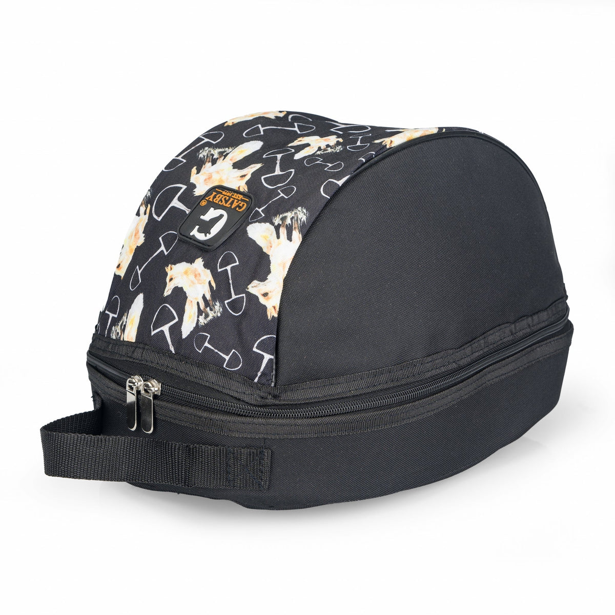 Gatsby Print Nylon Helmet Case - Spring Fox