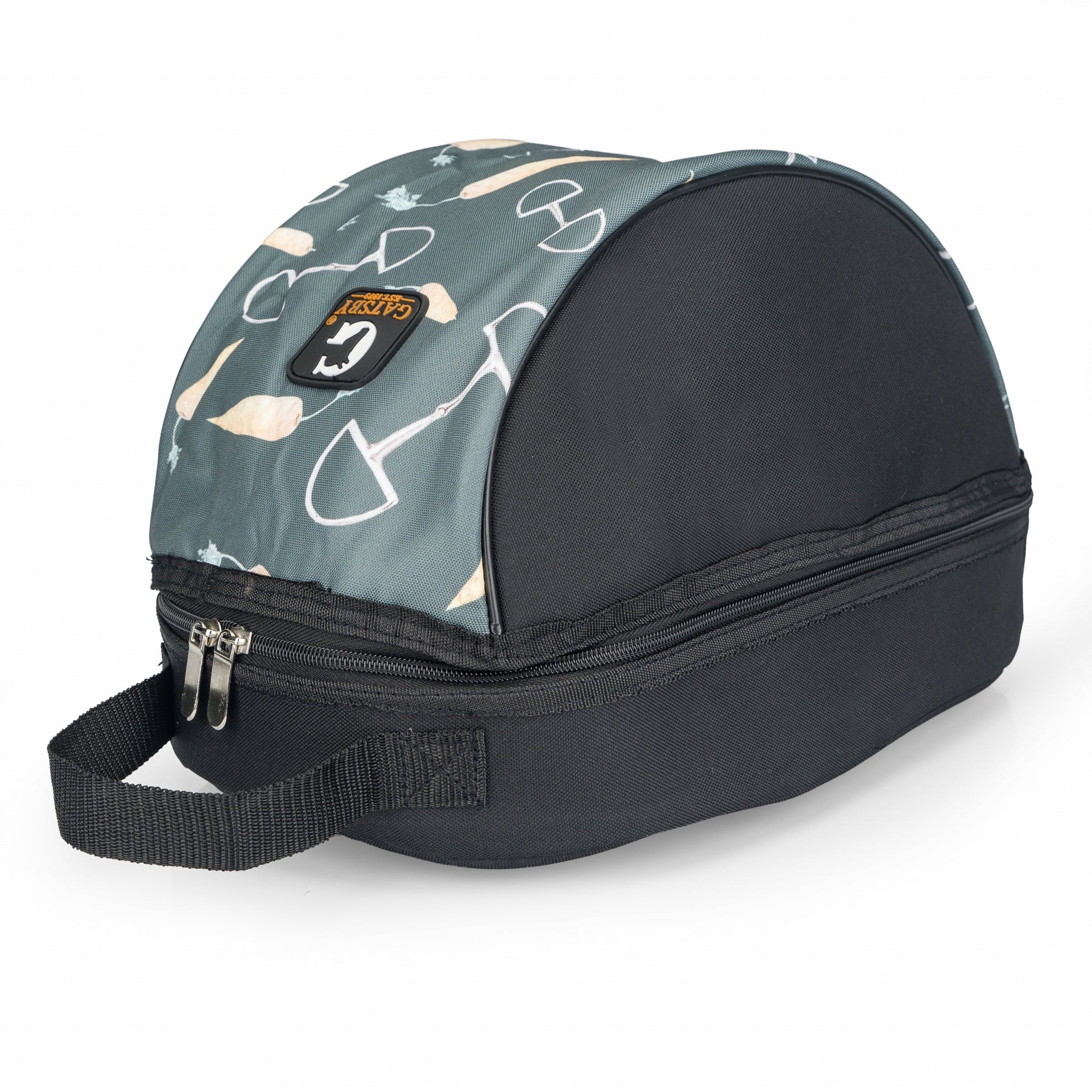 Gatsby Print Nylon Helmet Case - Carrots