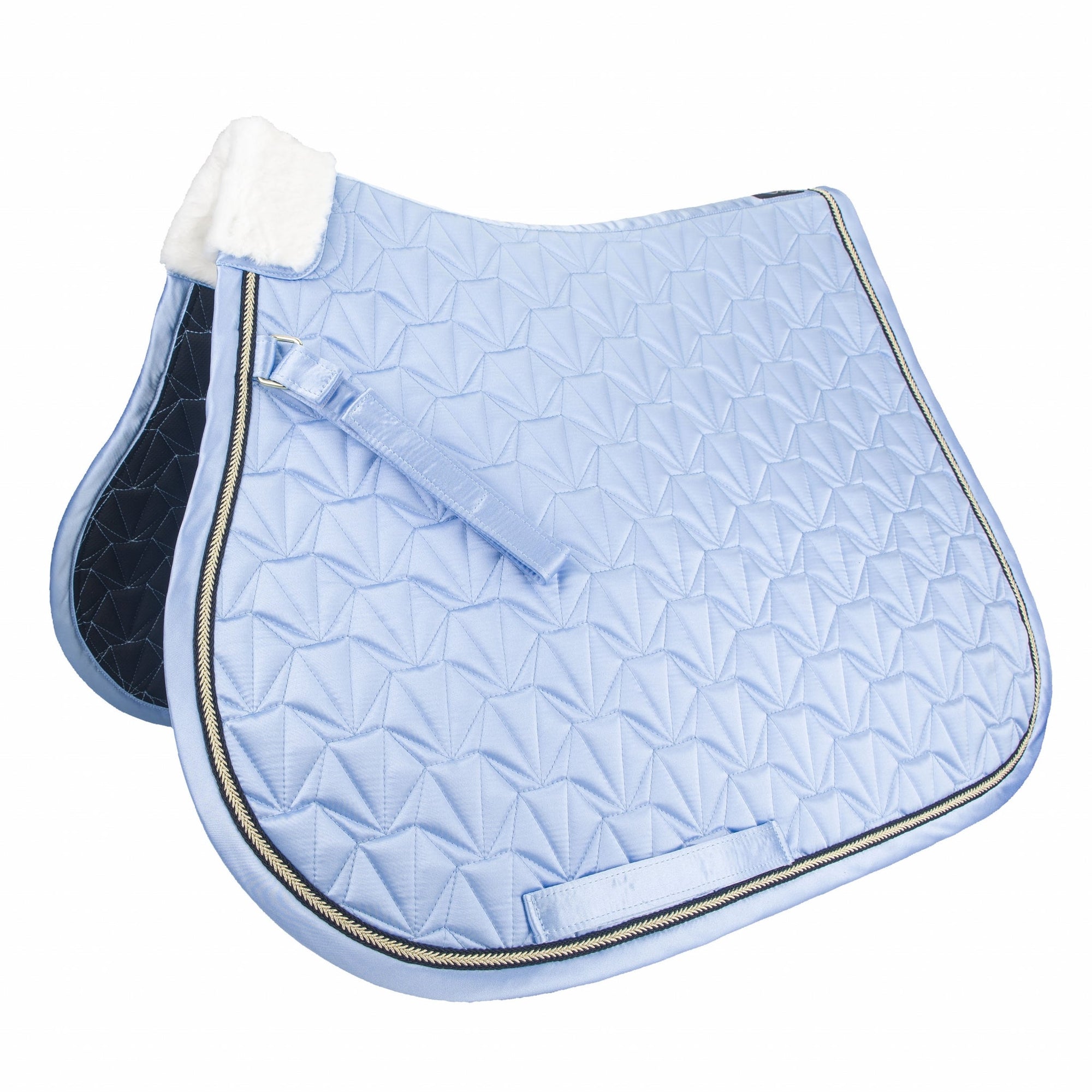 OEQ Nova GP Jump Saddle Pad - Sky - One Size