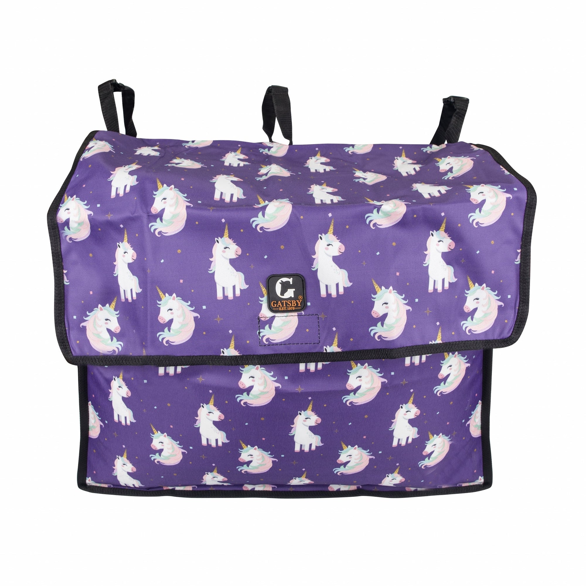 Gatsby Print Nylon Blanket Storage Bag - Unicorns
