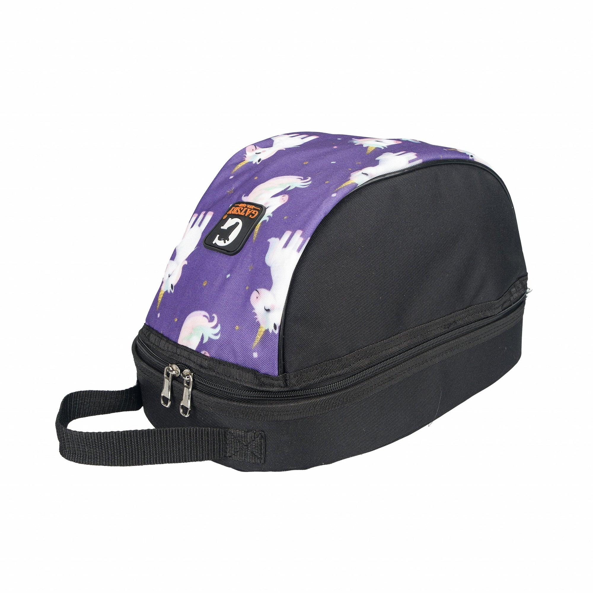 Gatsby Print Nylon Helmet Case - Unicorns