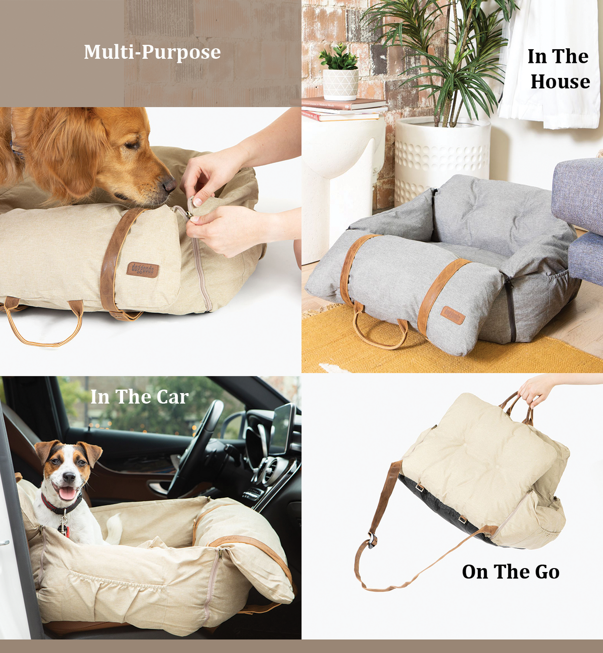 Car Bed for Dogs by DogGoods