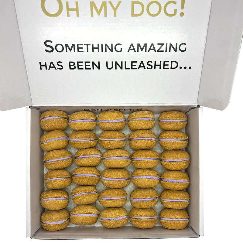 Bonne et Filou – 40-Count French Dog Macaron Gift Box