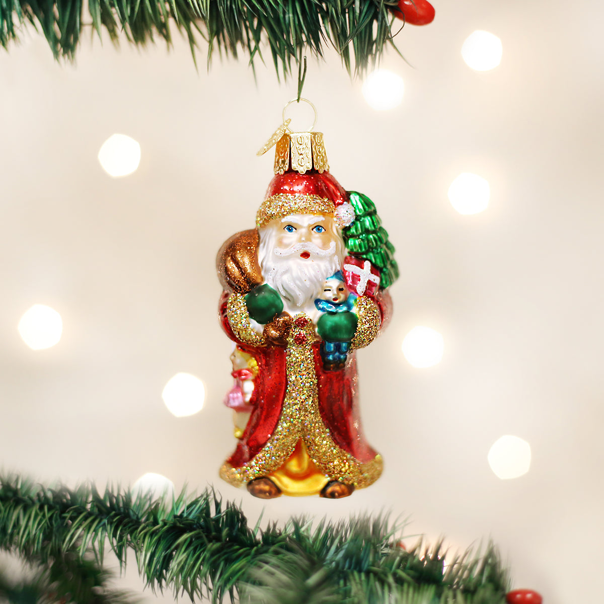 Old World Christmas: Father Christmas W/gifts