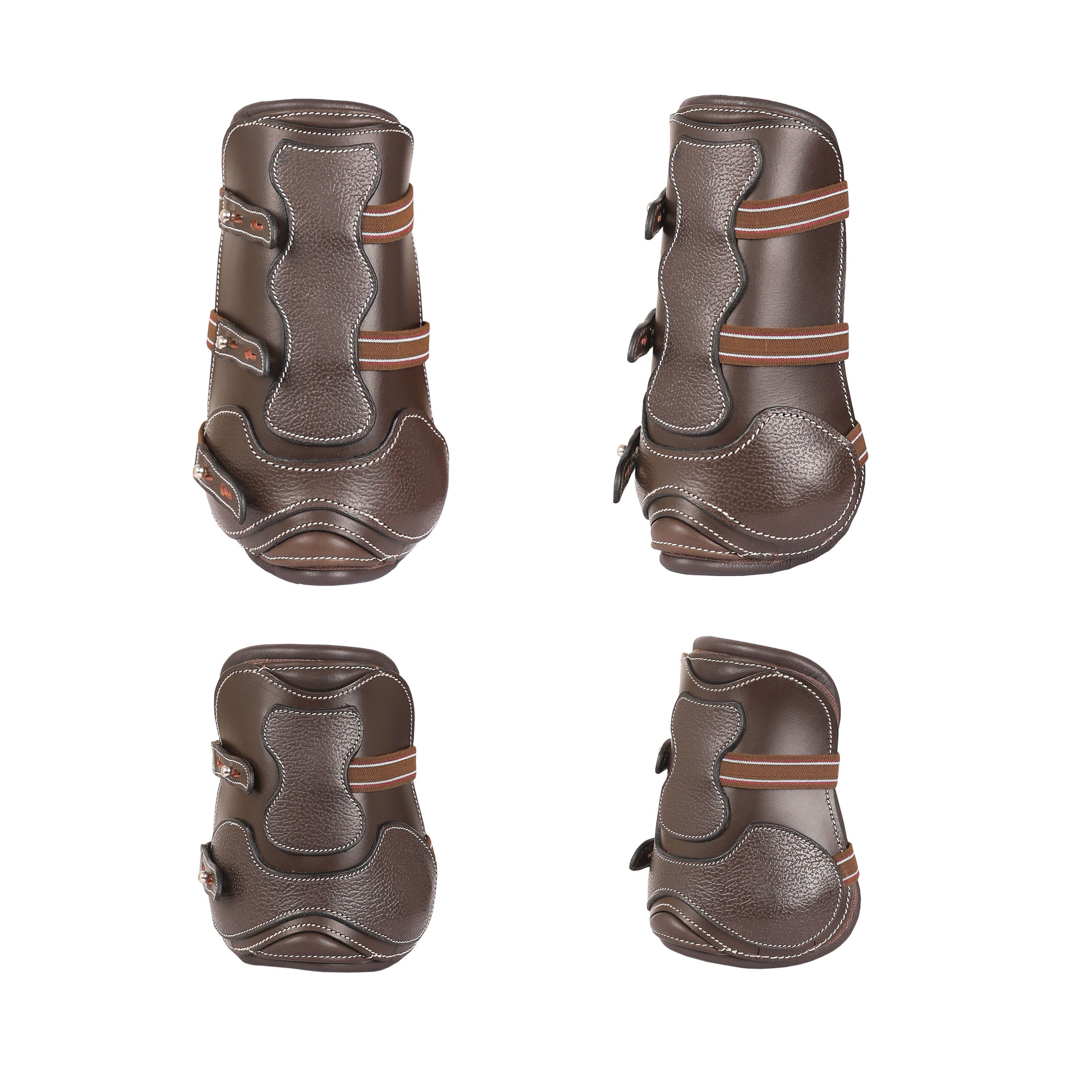 ExionPro Leather Horse Tendon Show Jump Boots - 401 - HT Animal Supply