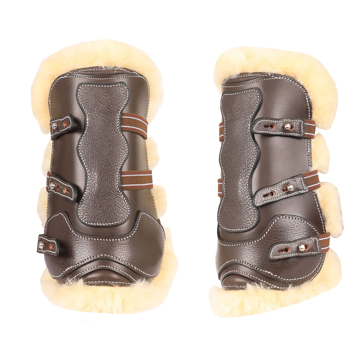 ExionPro Leather Horse Tendon Show Jump Boots - 401 - HT Animal Supply