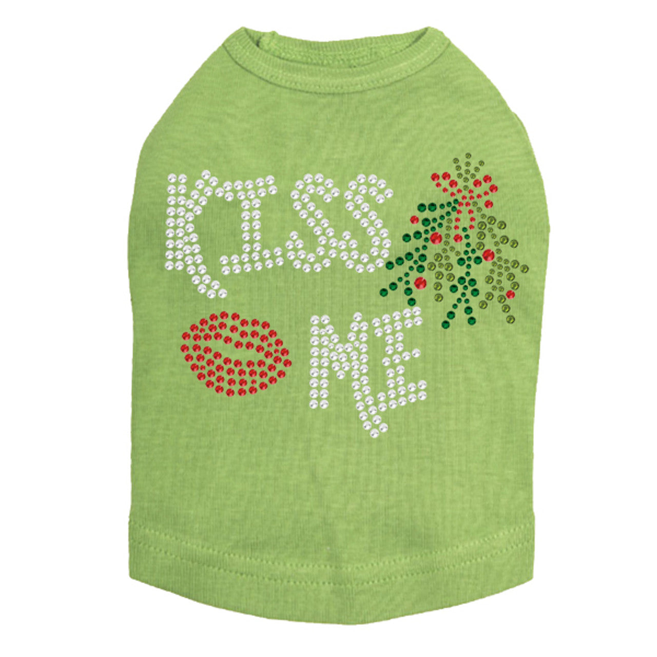 Kiss Me under the Mistletoe - Dog Tank