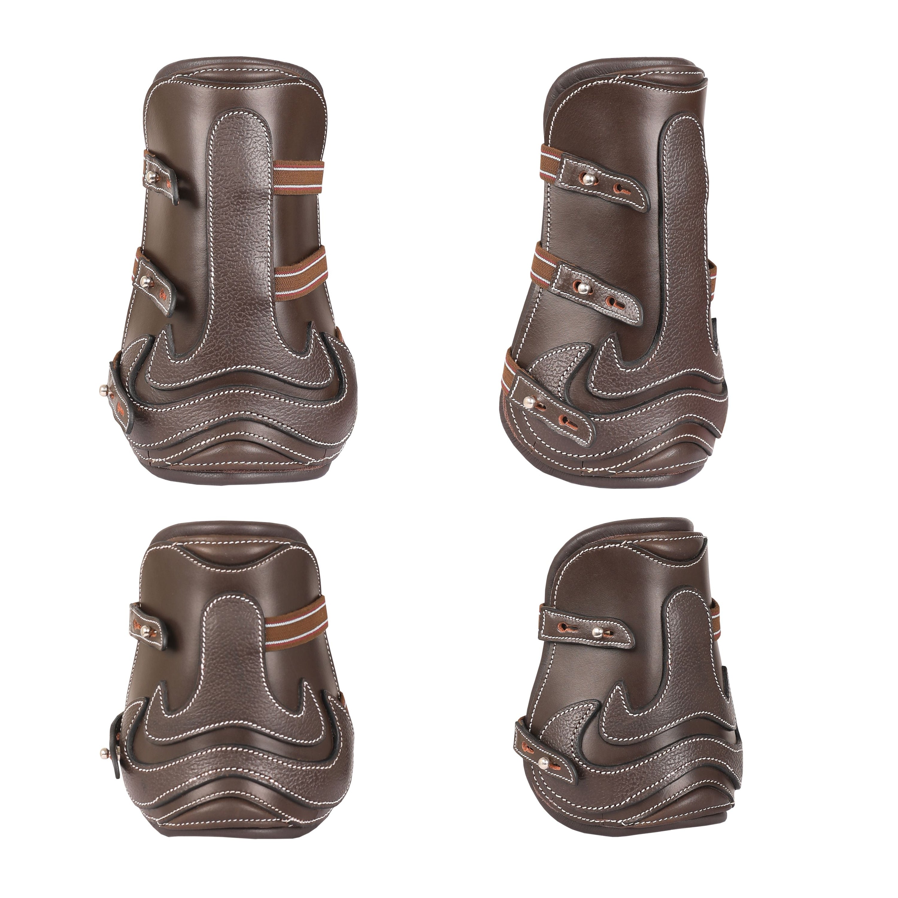 ExionPro Leather Horse Tendon Show Jump Boots - 402 - HT Animal Supply