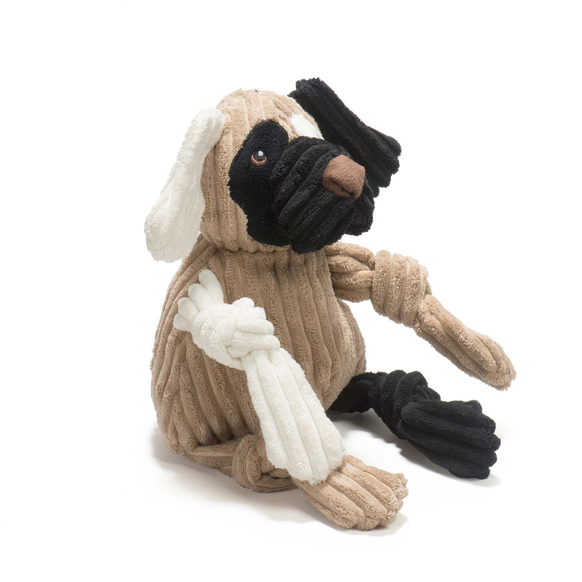 Patches HuggleMuttTM Knottie Plush Dog Toy, Large