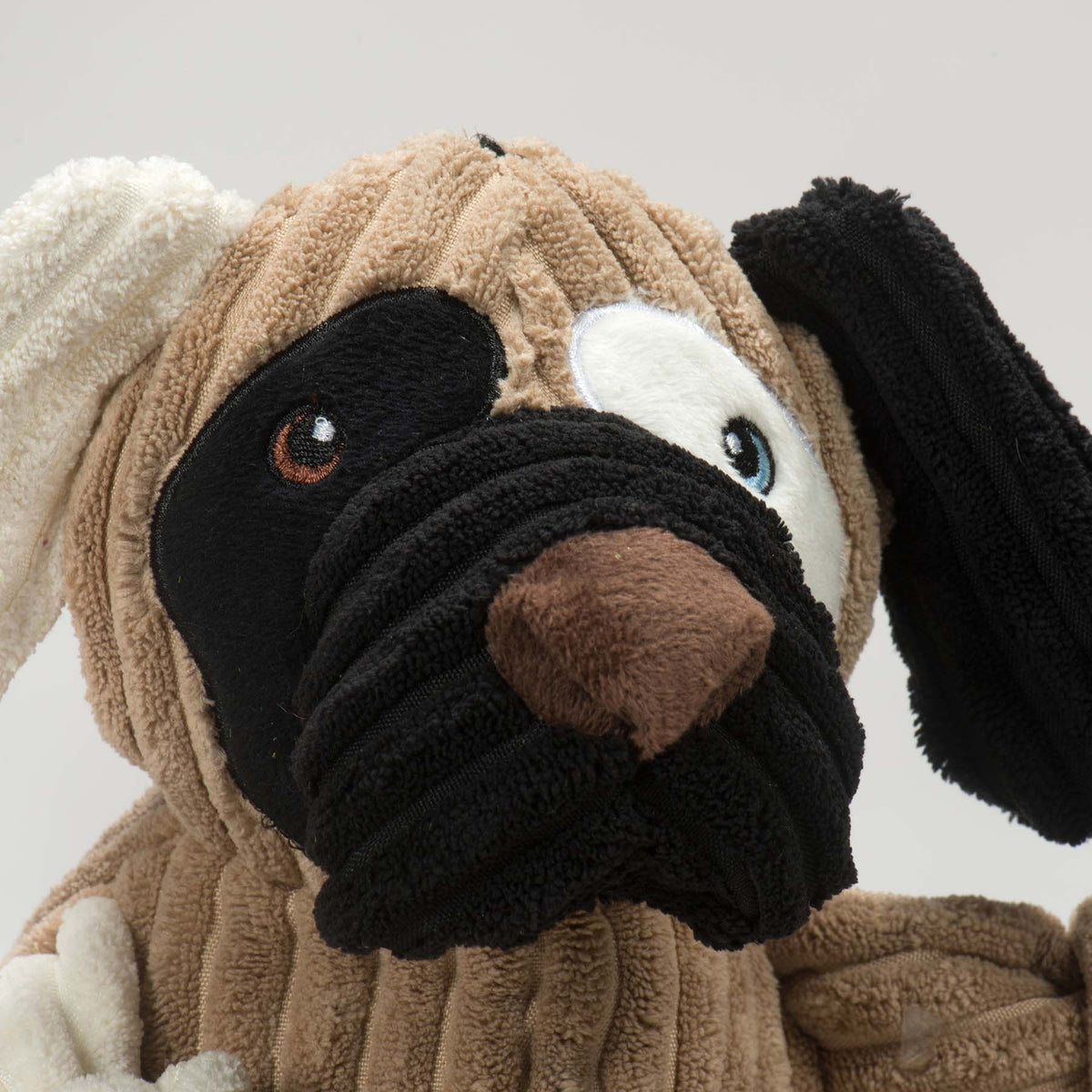Patches HuggleMuttTM Knottie Plush Dog Toy, Large