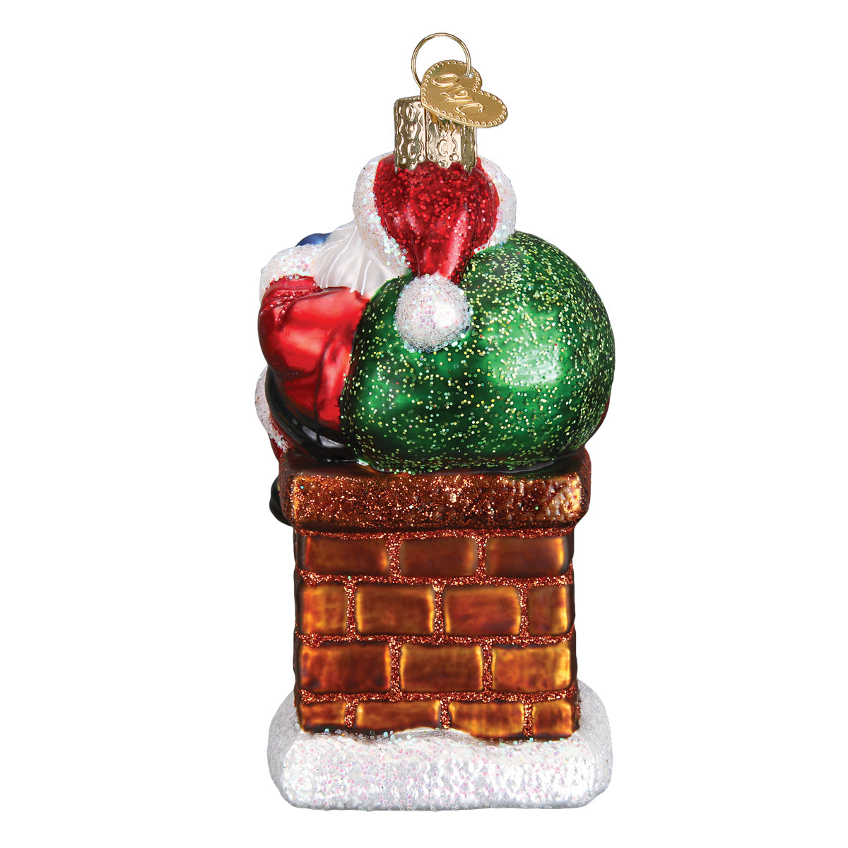 Old World Christmas: Chimney Stop Santa
