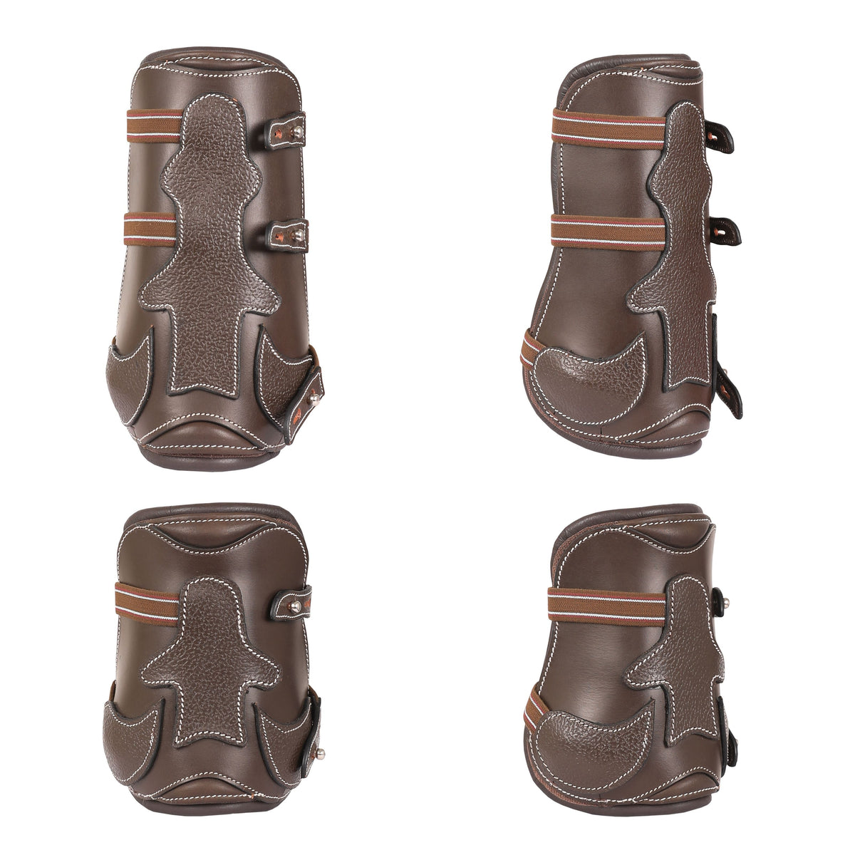 ExionPro Leather Horse Tendon Show Jump Boots - 403 - HT Animal Supply
