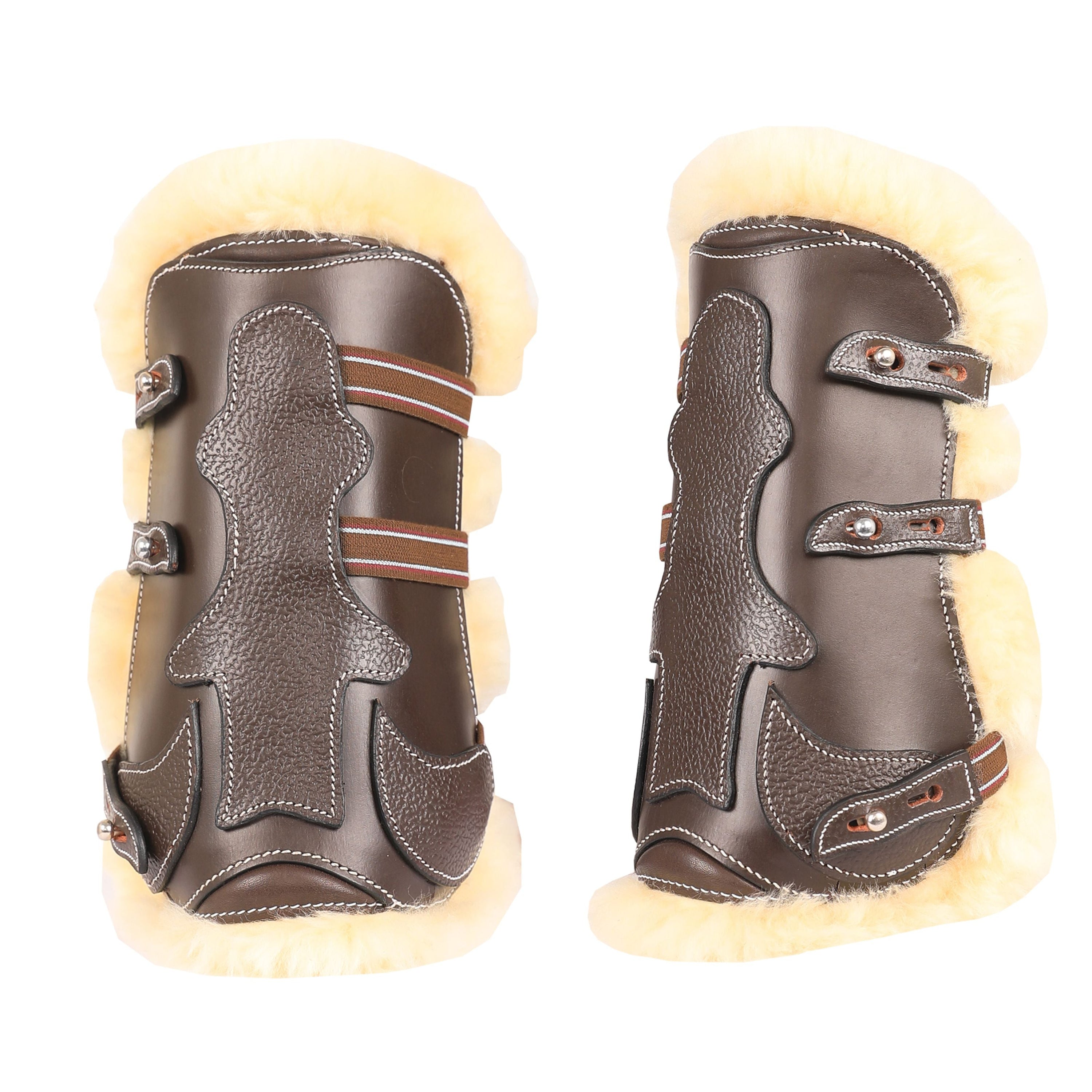 ExionPro Leather Horse Tendon Show Jump Boots - 403 - HT Animal Supply