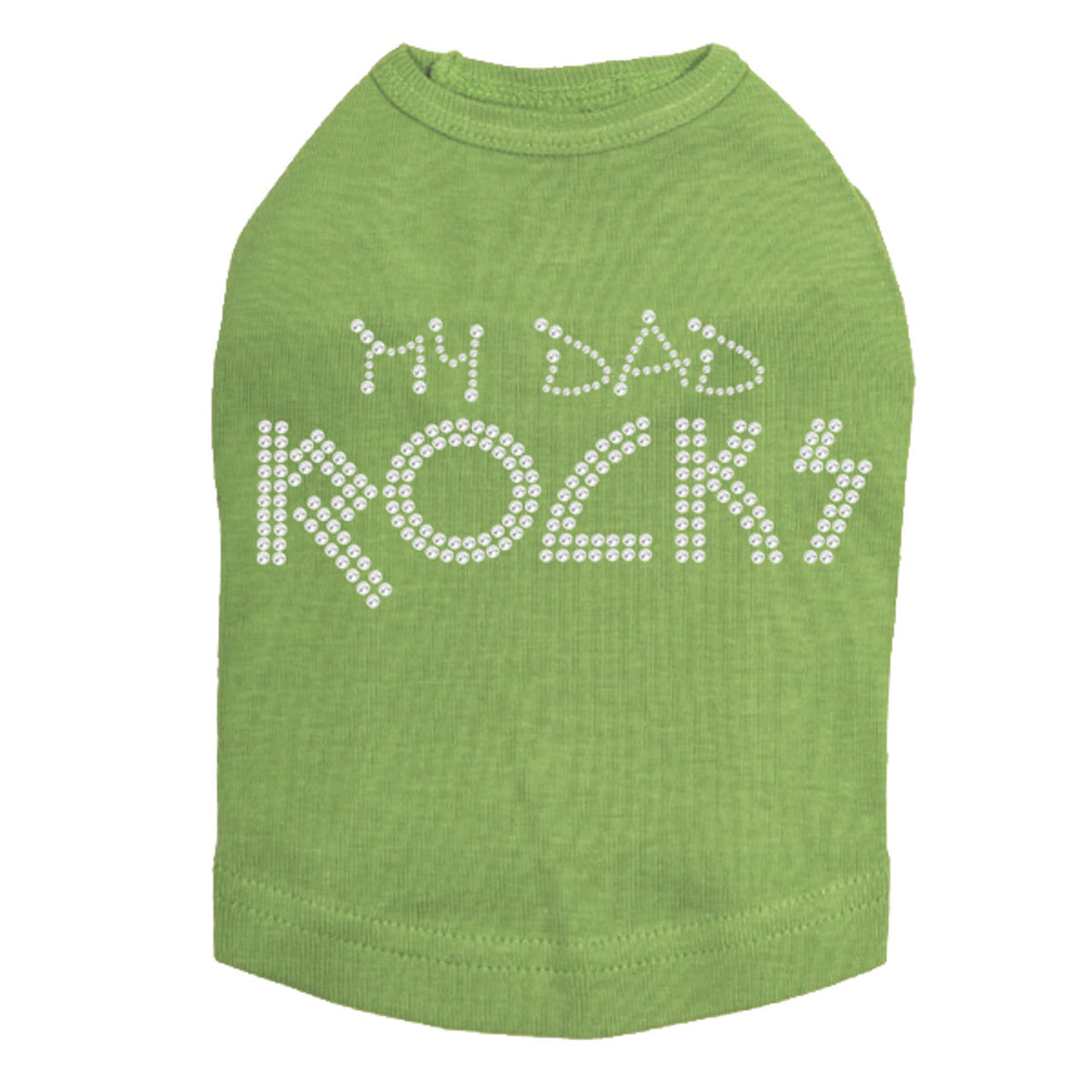 My Dad Rocks - Dog Tank