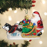 Santas Dog Sled Ornament
