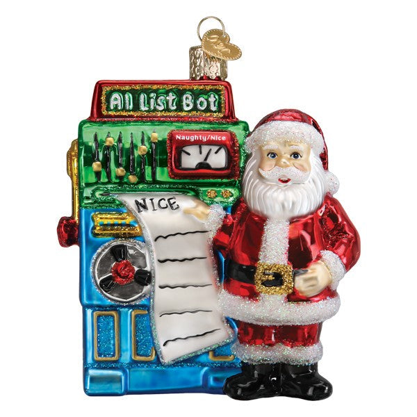 Santas AI Bot Ornament