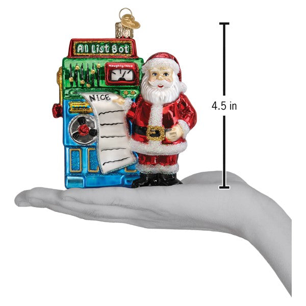 Santas AI Bot Ornament
