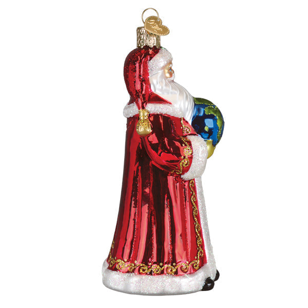 Old World Christmas: World Peace Santa Christmas Ornament