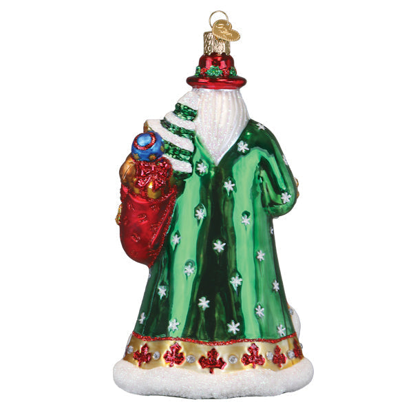 Old World Christmas: Canadian Santa Christmas Ornament