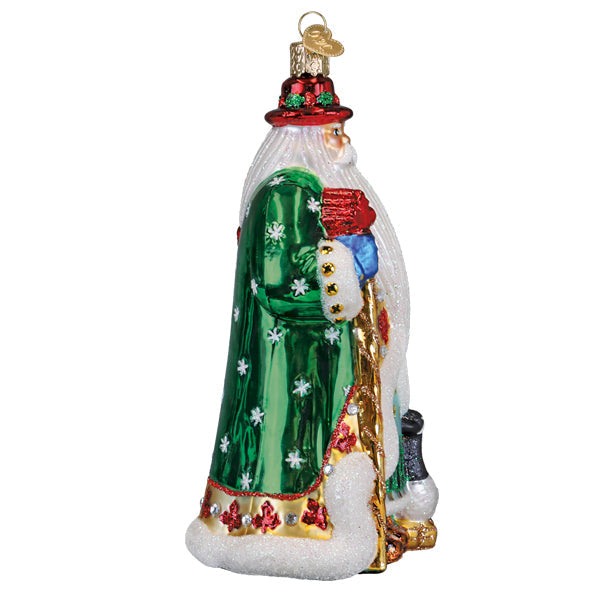 Old World Christmas: Canadian Santa Christmas Ornament