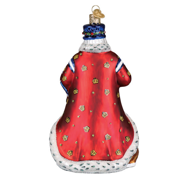 Old World Christmas: United Kingdom Santa Christmas Ornament