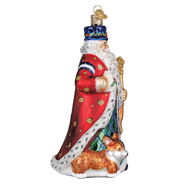 Old World Christmas: United Kingdom Santa Christmas Ornament