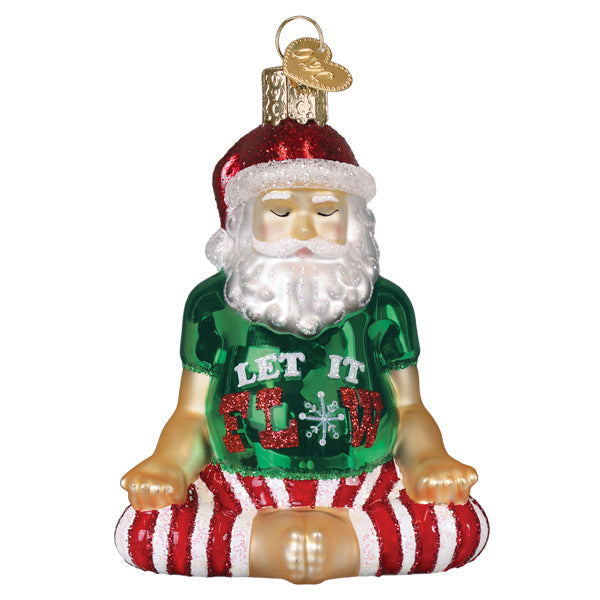 Old World Christmas: Zen-ta Claus Christmas Ornament