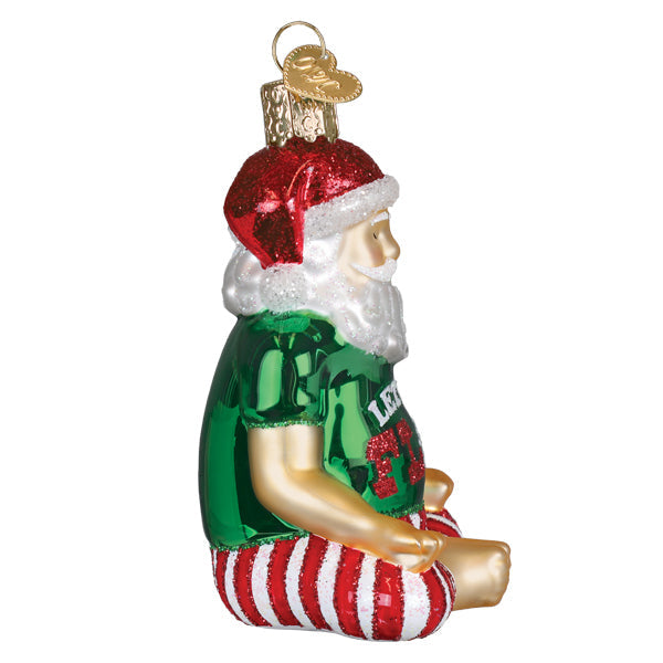 Old World Christmas: Zen-ta Claus Christmas Ornament